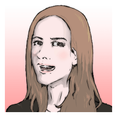 [LINEスタンプ] なんで…問い詰める女たち