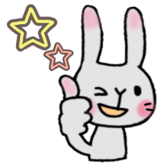 [LINEスタンプ] うさ子達の皆で使えるスタンプ