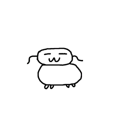 [LINEスタンプ] ドべ君