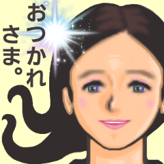 [LINEスタンプ] 剣道みーたん⭐かわいい女子⭐愛のメッセージ