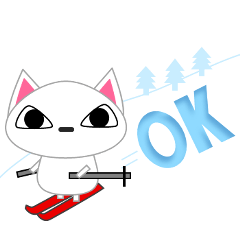 [LINEスタンプ] 猫好きなあなた 冬 年賀状・クリスマス等 1