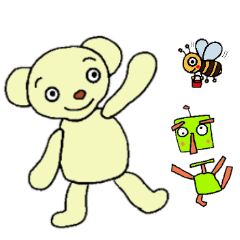 [LINEスタンプ] 人形劇団ののはな