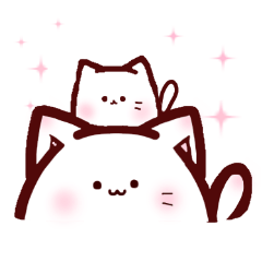 [LINEスタンプ] ♡ねこさんのにゃんにゃんスタンプ♡