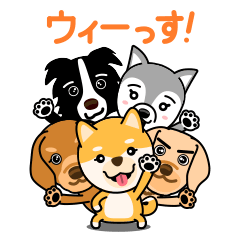 [LINEスタンプ] いぬっちフレンズ！ わんフレーズ