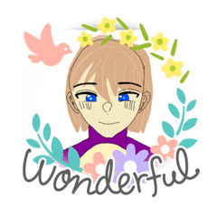 [LINEスタンプ] 執事の梅
