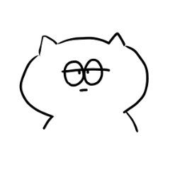 [LINEスタンプ] やるきないねこくん