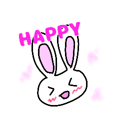 [LINEスタンプ] 入院うさぎの画像（メイン）