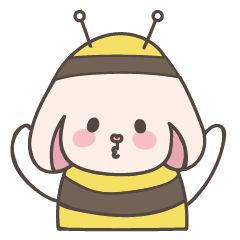 [LINEスタンプ] たれみみうさぎのむぅちゃん①【日常編】の画像（メイン）