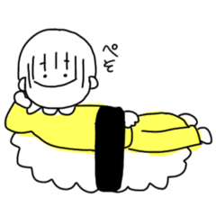 [LINEスタンプ] 寿司屋本店あけ。の画像（メイン）