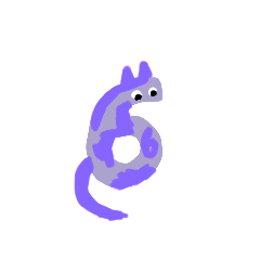 [LINEスタンプ] 数字モンスター
