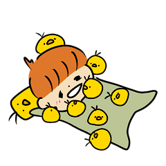 [LINEスタンプ] 寝ぐせぼーいとひよこ 2