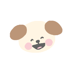 [LINEスタンプ] 毎日使える！笑いスタンプsmile dog