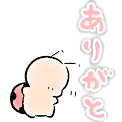 [LINEスタンプ] てんとむしくんの日常