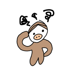 [LINEスタンプ] 毎日使える画伯のスタンプ