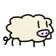 [LINEスタンプ] もこもこまん