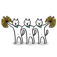 [LINEスタンプ] 猫または人