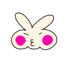 [LINEスタンプ] ゆるい！使いやすい！日常うさぎ