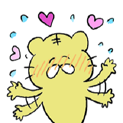 [LINEスタンプ] とらちゃんとたけとりくん