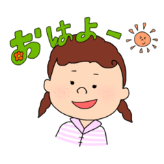 [LINEスタンプ] happy life ☆