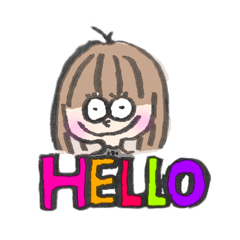 [LINEスタンプ] はぴねすがーる