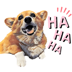 [LINEスタンプ] corgi-10.part5