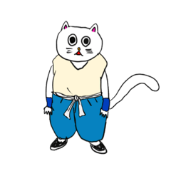 [LINEスタンプ] 武道家のねこ