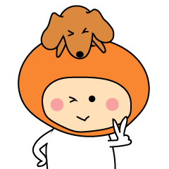 [LINEスタンプ] ウクレレみかんちゃん