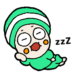 [LINEスタンプ] 虹色こびとの生活