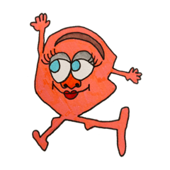 [LINEスタンプ] 手書きスタンプcolorful○●(まるまる)