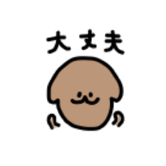 [LINEスタンプ] プードルのシューちゃん3