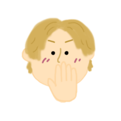 [LINEスタンプ] 金髪スタンプ