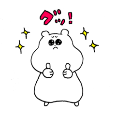 [LINEスタンプ] もちはむの日常