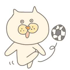 [LINEスタンプ] サッカー親のシンプル日常Rhabit