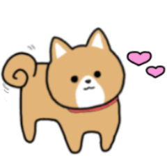 [LINEスタンプ] 柴犬似エリーちゃん