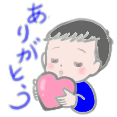 [LINEスタンプ] キュートな男の子と女の子