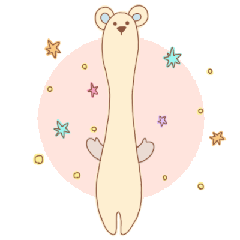 [LINEスタンプ] クマパカちゃん