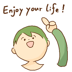 [LINEスタンプ] Enjoy your life 日常のバラエティパック