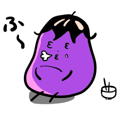 [LINEスタンプ] ナス川です。