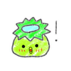 [LINEスタンプ] 使いやすいカッパ。