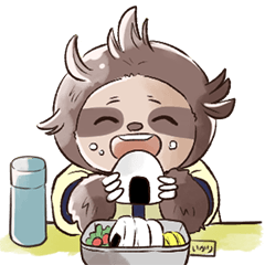 [LINEスタンプ] とろとろナマケモノ！