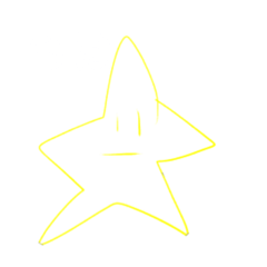 [LINEスタンプ] 真顔で話しかけるスターーマン