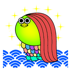 [LINEスタンプ] 頭にお皿のない河童KAPPA