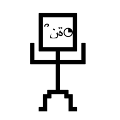 [LINEスタンプ] 顔文字棒人間