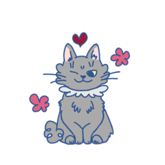 [LINEスタンプ] LuLu -Queen Cat-