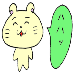 [LINEスタンプ] はじめて作ったネコチャン