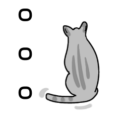 [LINEスタンプ] ほのぼの猫の日常スタンプの画像（メイン）