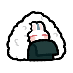 [LINEスタンプ] おいしくなりたいうさぎ