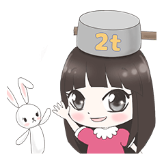 [LINEスタンプ] 【日常・挨拶に使える】2tちゃんスタンプ
