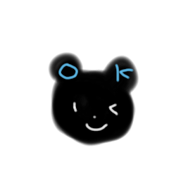 [LINEスタンプ] ブラックベア BB