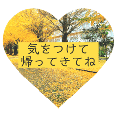 [LINEスタンプ] 綺麗な景色と優しさスタンプ2（文字大）